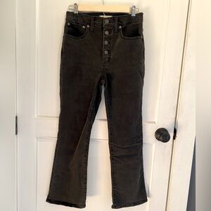 Madewell Women's Black Button-Fly Jeans
